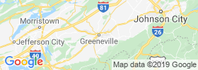 Greeneville map